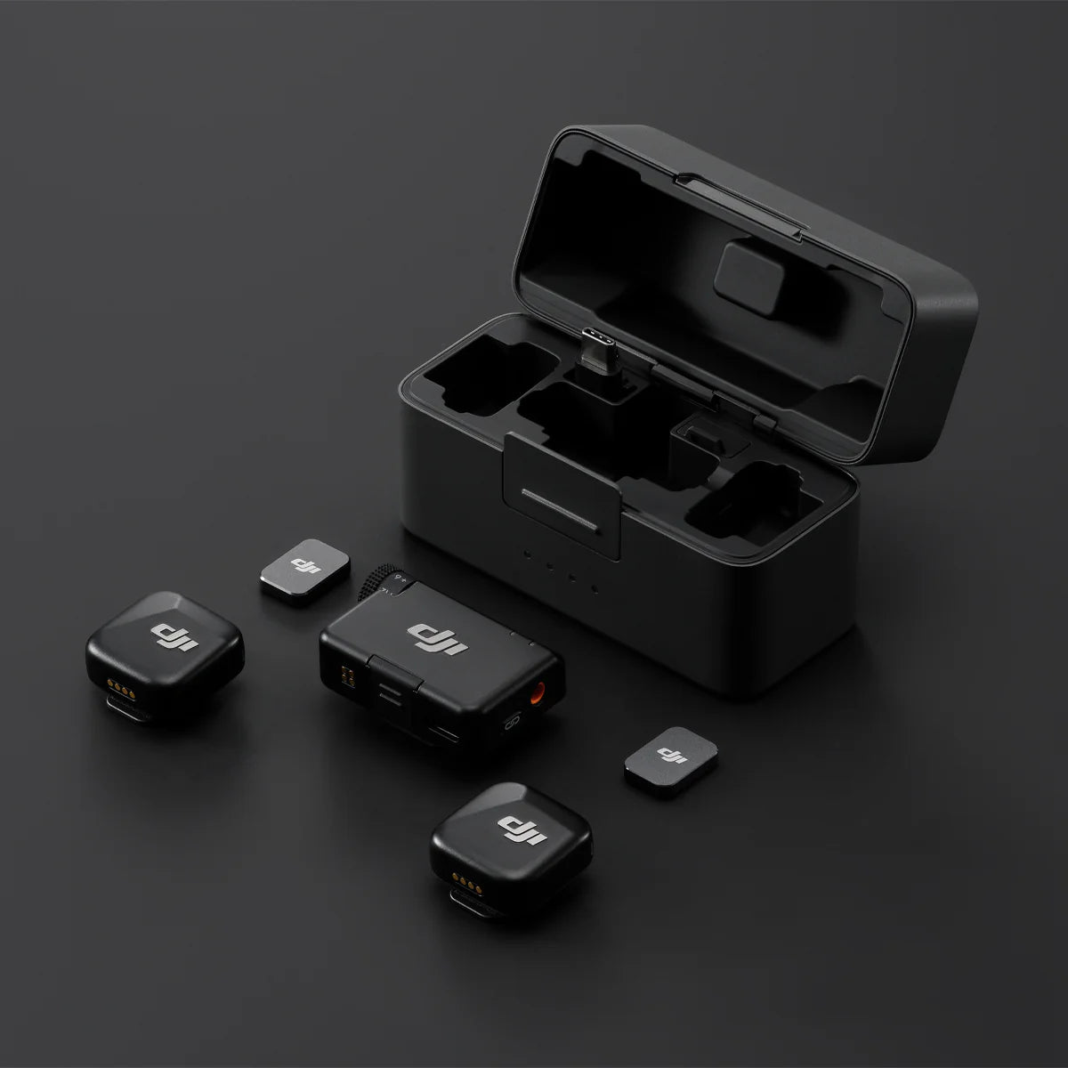 DJI Mic Mini (2+1 con Charging Case) – Micrófono Inalámbrico Profesional