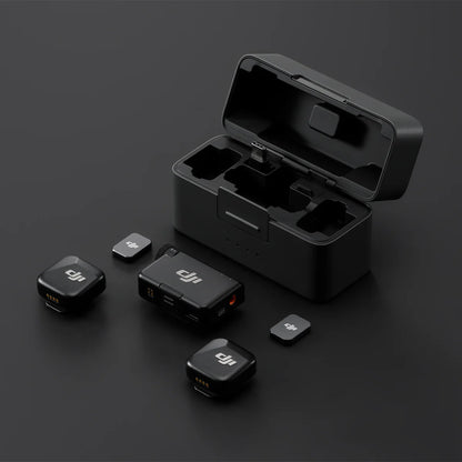DJI Mic Mini (2+1 con Charging Case) – Micrófono Inalámbrico Profesional