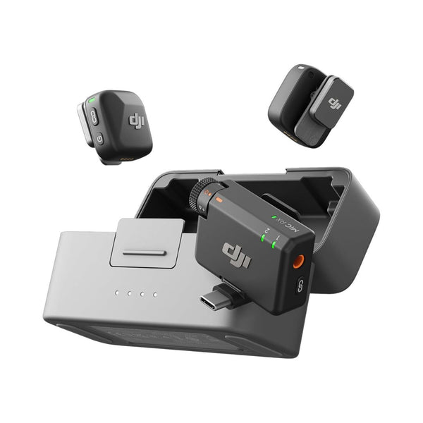DJI Mic Mini (2+1 con Charging Case) – Micrófono Inalámbrico Profesional