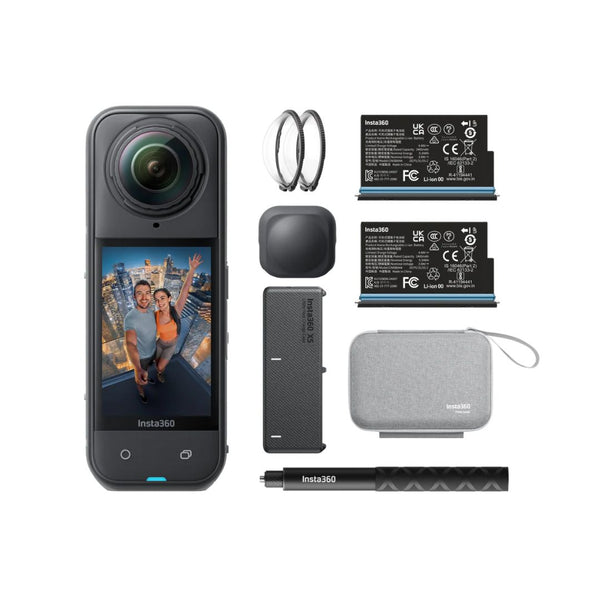 Insta360 X5 Essentials Bundle – Cámara 360° Profesional