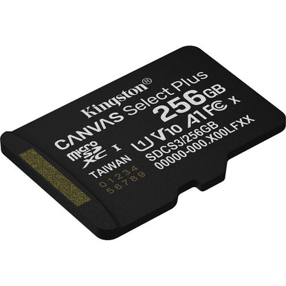 Kingston Canvas Select Plus 256GB – microSD de Alto Rendimiento